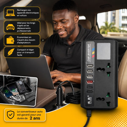 Pourquoi choisir le convertisseur auto 12V/24V vers 220V ?