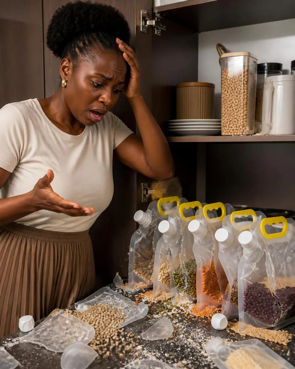 Pack de 10 Sacs de Rangement Hermétiques 1,5L : Cuisine Propre et Aliments Frais au Cameroun